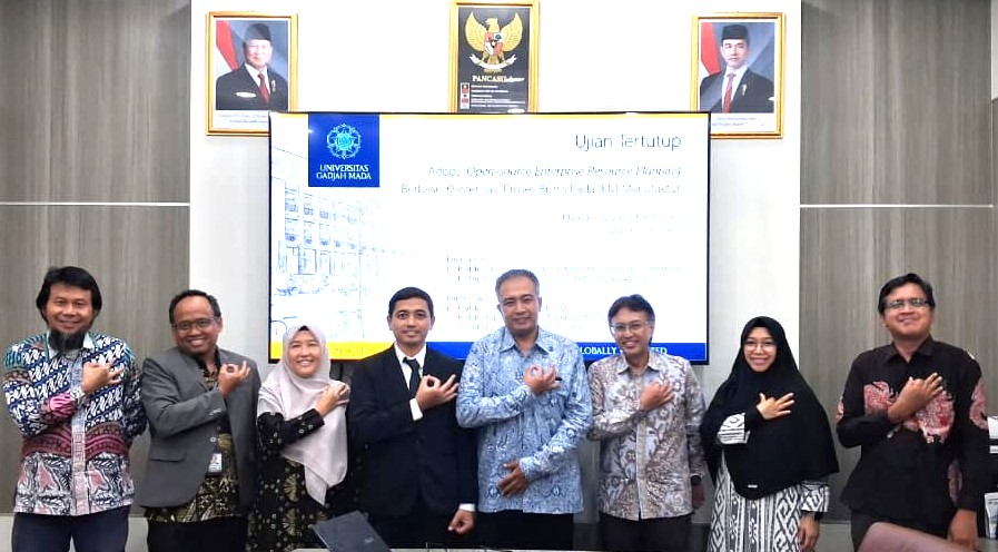 Zainuddin Fathoni Jadi Doktor ke-52 UMG Bidang Teknik Industri