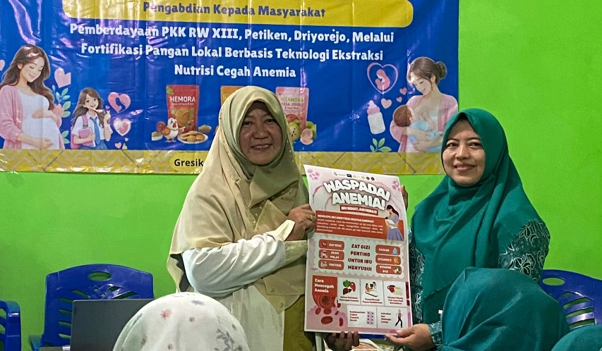 Fortifikasi Pangan Lokal PKK Petiken Diharapkan Jadi Solusi Cegah Anemia Dimulai Dari Rumah Tangga