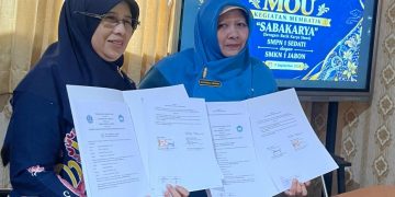 SMP Negeri 1 Sedati dan SMK Negeri 1 Jabon Kolaborasi Membatik ‘SABAKARYA’