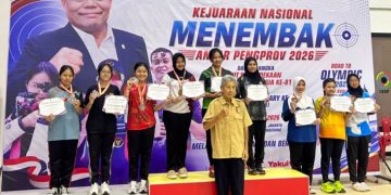 Tampil Impresif, Kinanti Siswi SMP Negeri 1 Gedangan Raih Emas Kejurnas Perbakin Anniversary 2026