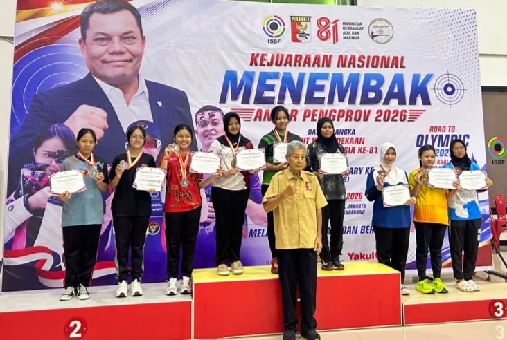 Tampil Impresif, Kinanti Siswi SMP Negeri 1 Gedangan Raih Emas Kejurnas Perbakin Anniversary 2026