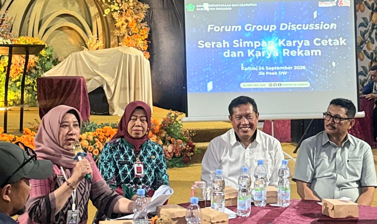 Disperpusip Sidoarjo Perkuat Ekosistem Literasi dan Tingkatkan Kualitas SDM