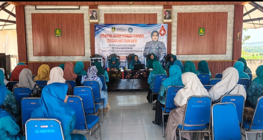 Bukan Sekadar Setetes Darah, Dinkes P2KB Sumenep Ajak Warga Selamatkan Nyawa Lewat Donor Darah
