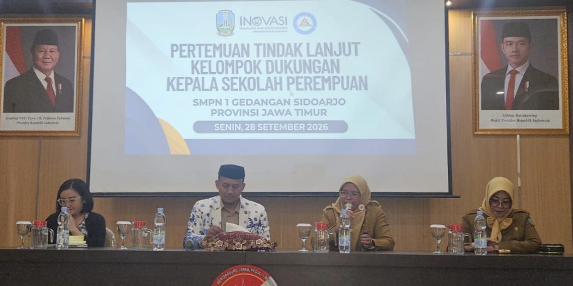 AKSI-INOVASI Kerja Bareng Penguatan Kepala Sekolah Perempuan SD se Sidoarjo
