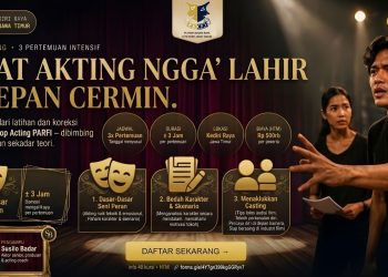 PARFI Kediri Buka Jalan Talenta Lokal ke Industri Film lewat Workshop Akting