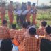 Siswa SMP Muhammadiyah 16 Surabaya Ujian Praktik Merawat Jenazah