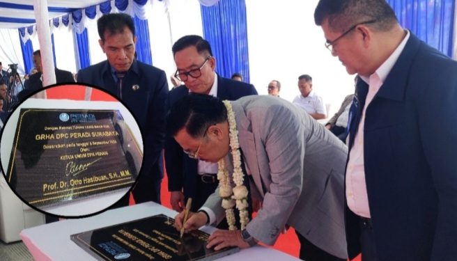 Wamenko Imipas Otto Hasibuan: Grha PERADI Surabaya Bukti Kemandirian Organisasi Advokat