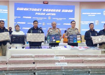 Scam Internasional Modus Investasi Kripto, Rp 81 Miliar Disita Ditressiber Polda Jatim