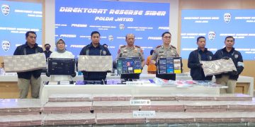 Scam Internasional Modus Investasi Kripto, Rp 81 Miliar Disita Ditressiber Polda Jatim
