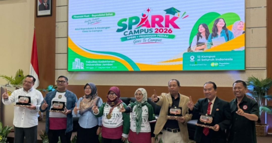 500 Mahasiswa Universitas Jember, Ikuti SPARK CAMPUS Inisiasi Pegadaian Kanwil XII Surabaya