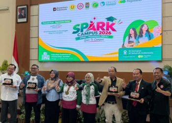 500 Mahasiswa Universitas Jember, Ikuti SPARK CAMPUS Inisiasi Pegadaian Kanwil XII Surabaya