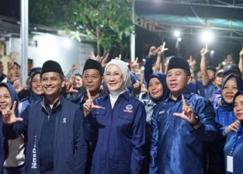 Perkuat Akar Gerakan Perubahan, Ratusan Pengurus DPRT Partai NasDem se-Kecamatan Waru Ikuti Sekolah Pemimpin Restorasi