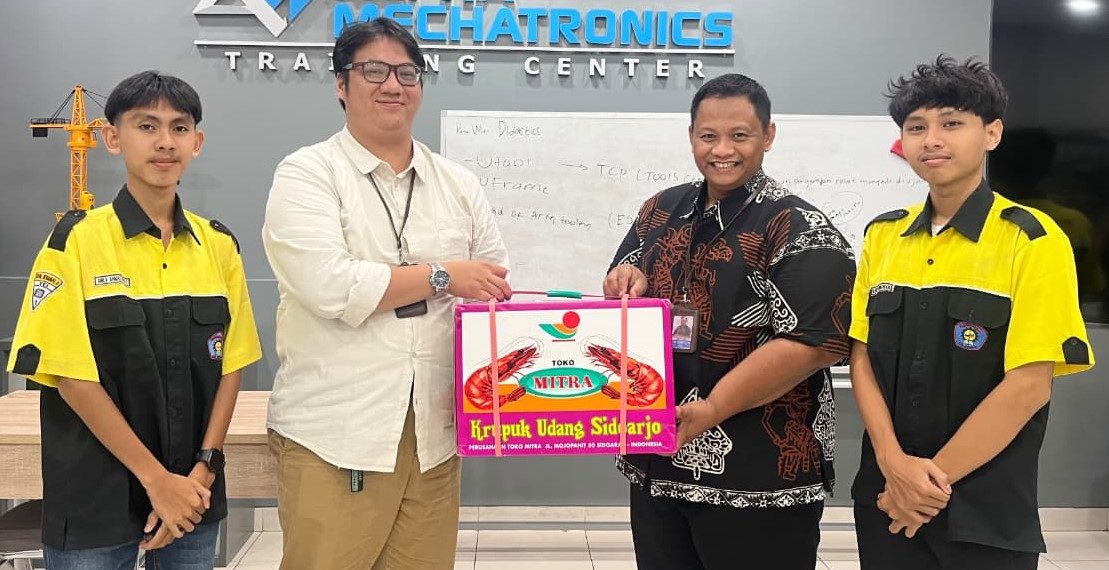 Dapat Pengalaman Praktis, Siswa SMK Krian 2 Sidoarjo Berterima Kasih Pada Industri