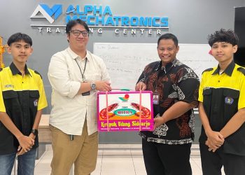 Dapat Pengalaman Praktis, Siswa SMK Krian 2 Sidoarjo Berterima Kasih Pada Industri