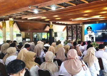 Bupati Sidoarjo Pesan Kepada Kepala Sekolah Agar Tidak Terlalu Membebani Program ODL