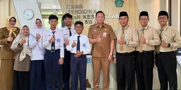 Dinas Dikbud Beri Motivasi dan Semangat Dua Tim OPSI SMP Al Falah Darussalam Masuk Finalis OPSI Nasional 2026