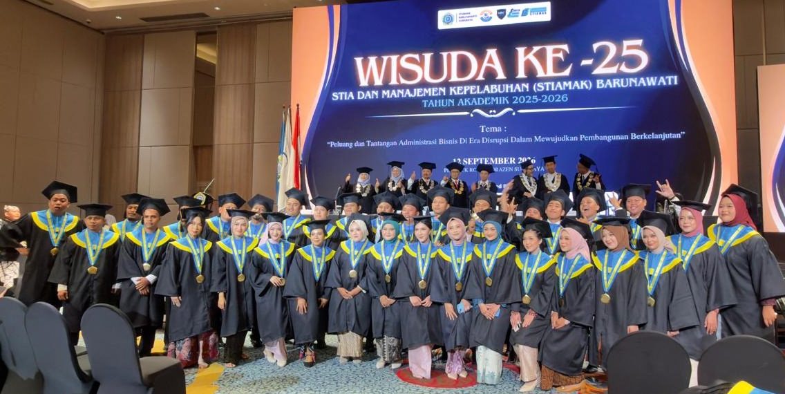 Wisuda ke-25, Inilah 5 Pesan Ketua STIAMAK untuk Wisudawan Prodi S1 Ilmu Administrasi Bisnis