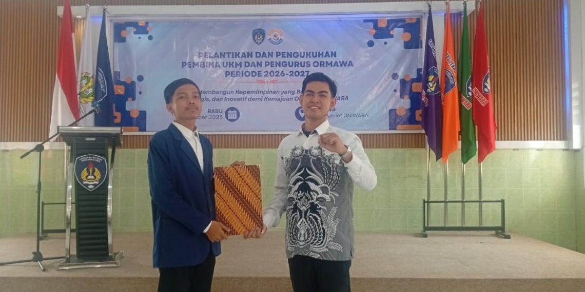 Sertijab BEM UNIWARA, Muhammad Qoomarudin Tekankan Kepemimpinan yang Bermakna dan Berdampak bagi Masyarakat