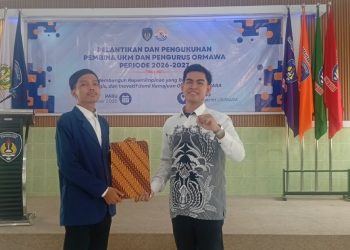 Sertijab BEM UNIWARA, Muhammad Qoomarudin Tekankan Kepemimpinan yang Bermakna dan Berdampak bagi Masyarakat