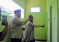 BHS Tinjau Hasil Revitalisasi SMAN 1 Krembung, Juga Bantu Pemasangan EWS