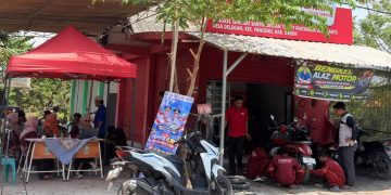 Momen HUT Pemprov jatim, Dispendik Jatim Gelar Layanan Servis Motor Gratis di SMK Al Ikhlash Gresik
