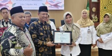 SMP Negeri 2 Wonoayu Raih Dua Penghargaan Sekaligus, SRC dan SMB dari Kemenag Sidoarjo
