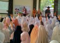 Setya Ajari Siswa SD Al Falah Darussalam Buat Konten Kreatif