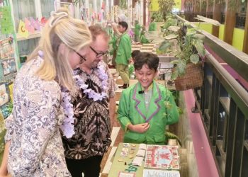 SDIK Mutiara Anak Sholeh Sambut Tamu dari Franklin Primary School Tasmania
