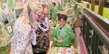 SDIK Mutiara Anak Sholeh Sambut Tamu dari Franklin Primary School Tasmania