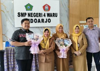 Anggota Dewan Dukung Program ‘Literasi on The Road’ Percontohan di SMP Negeri 4 Waru