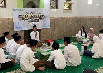 Peringati HSN, SMP Negeri 5 Sidoarjo Gelar Khataman Al-Qur’an di Tiga Masjid