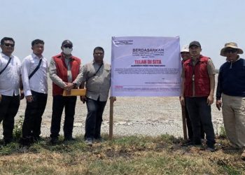 Dugaan Korupsi, Subdit III Tipidkor Polda Jatim Sita 89,8 Hektare Lahan milik PT KIG