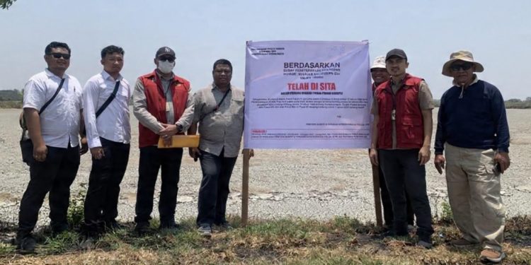 Dugaan Korupsi, Subdit III Tipidkor Polda Jatim Sita 89,8 Hektare Lahan milik PT KIG