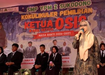Edukasi Demokrasi Digital, SMP YPM 2 Sukodono Gelar Pemilihan Ketua OSIS Berbasis E-Voting​