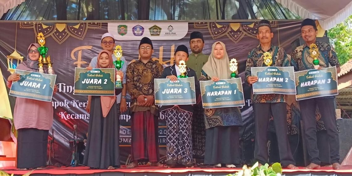 Tiga Tahun Langganan Juara Hadrah, Tahun ini SDN 2 Karangrejo Trenggalek Bertekat Pertahankan Gelar
