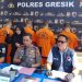 Polres Gresik Gulung Pengedar Sabu di Menganti, Tahan 5 Tersangka dan Sita 31,8 Gram Barang Bukti
