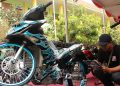 Student Oto Contest SMK YP 17 Pare, Pelajar Kediri Unjuk Kreativitas dengan Modifikasi Motor hingga Mural