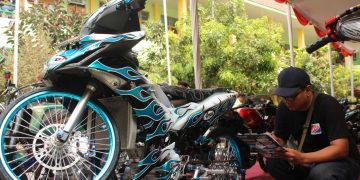 Student Oto Contest SMK YP 17 Pare, Pelajar Kediri Unjuk Kreativitas dengan Modifikasi Motor hingga Mural