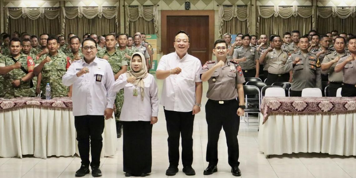 Gandeng TNI-Polri, Pemkab Gresik  Percepat Pendataan Perlinsos Digital