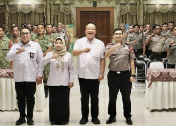 Gandeng TNI-Polri, Pemkab Gresik  Percepat Pendataan Perlinsos Digital