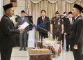 Gantikan Achmad Washil, Edy Hadisiswoyo Dilantik sebagai Pj Sekda Gresik, Bupati Tekankan Soliditas Birokrasi