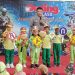 Polisi Sahabat Anak, Polsek Driyorejo Kenalkan Rambu Lalu Lintas kepada Siswa KB-TK ABA 49 Griya Kencana
