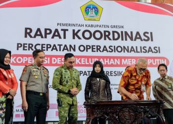 Gelar Rakor, Pemkab Gresik Inginkan Percepatan Operasional 356 Koperasi Merah Putih