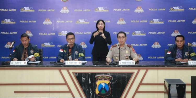 Subdit I Unit II Ditressiber Polda Jatim Bongkar Situs Perjudian dan Langgar UU ITE