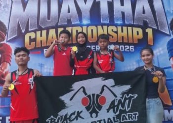Atlet Sidoarjo Sabet Banyak Medali Diajang Lamongan Muay Thai Championship 2026, Dimas Ingatkan Jajarannya Agar Tidak Cepat Berpuas Diri
