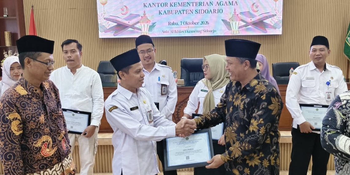 Terapkan Budaya Karakter Keagamaan SMP Negeri 1 Porong Raih Penghargaan SRC