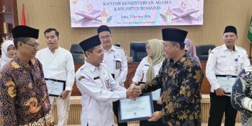 Terapkan Budaya Karakter Keagamaan SMP Negeri 1 Porong Raih Penghargaan SRC