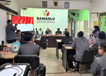 Gelar Refleksi Dan Evaluasi Penanganan Pelanggaran, Bawaslu Sidoarjo Berharap Pengawasan Partisipatif Dari Masyarakat Pada Pemilu Mendatang