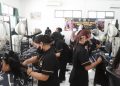 SMK Negeri 1 Buduran Gelar Aksi Nyata ‘SMK Berbagi’ Pangkas Rambut Gratis