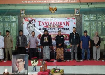 Peringati Sumpah Pemuda, Warga dan Tokoh Lintas Agama di Kediri Doakan Pejabat Negara